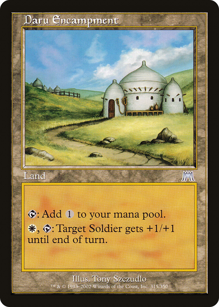 Daru Encampment (ONS-315) - Onslaught Foil