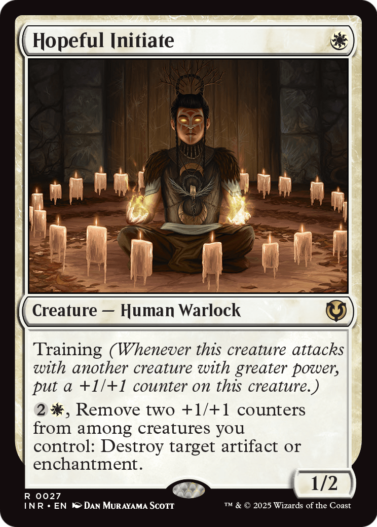 Hopeful Initiate (INR-027) - Innistrad Remastered