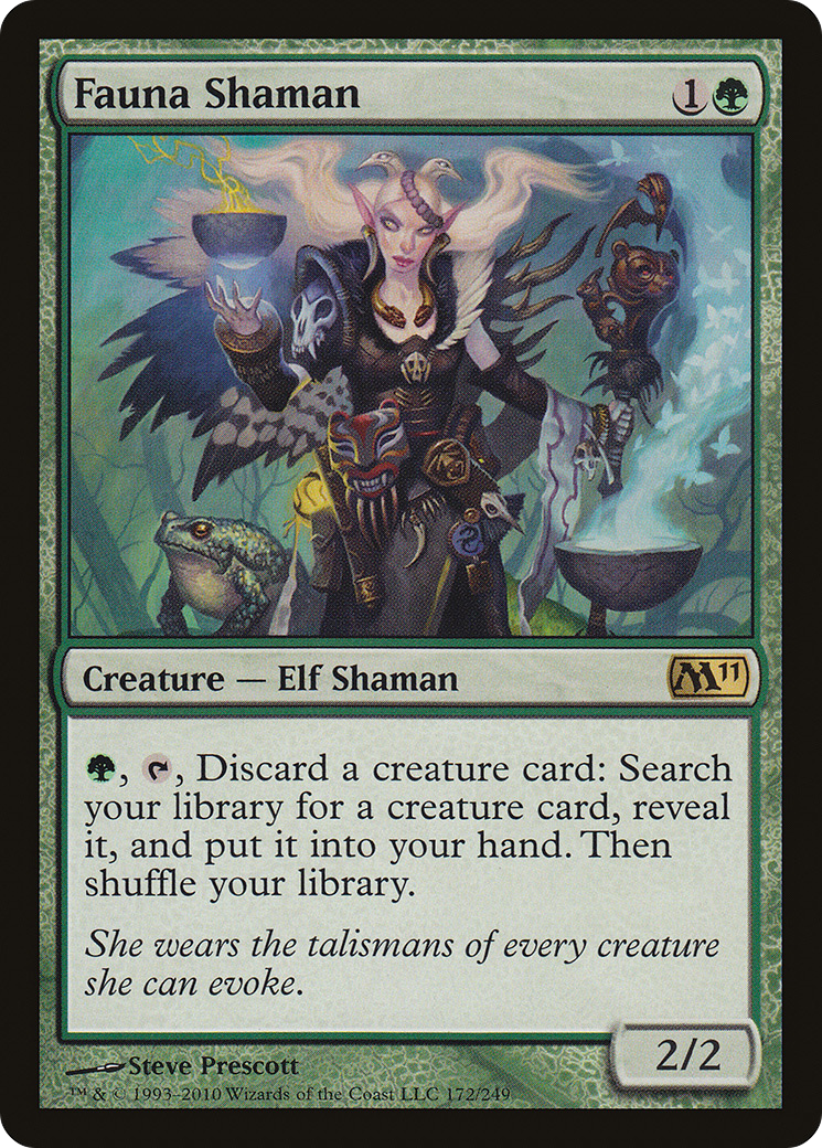 Fauna Shaman (M11-172) - Magic 2011 Foil