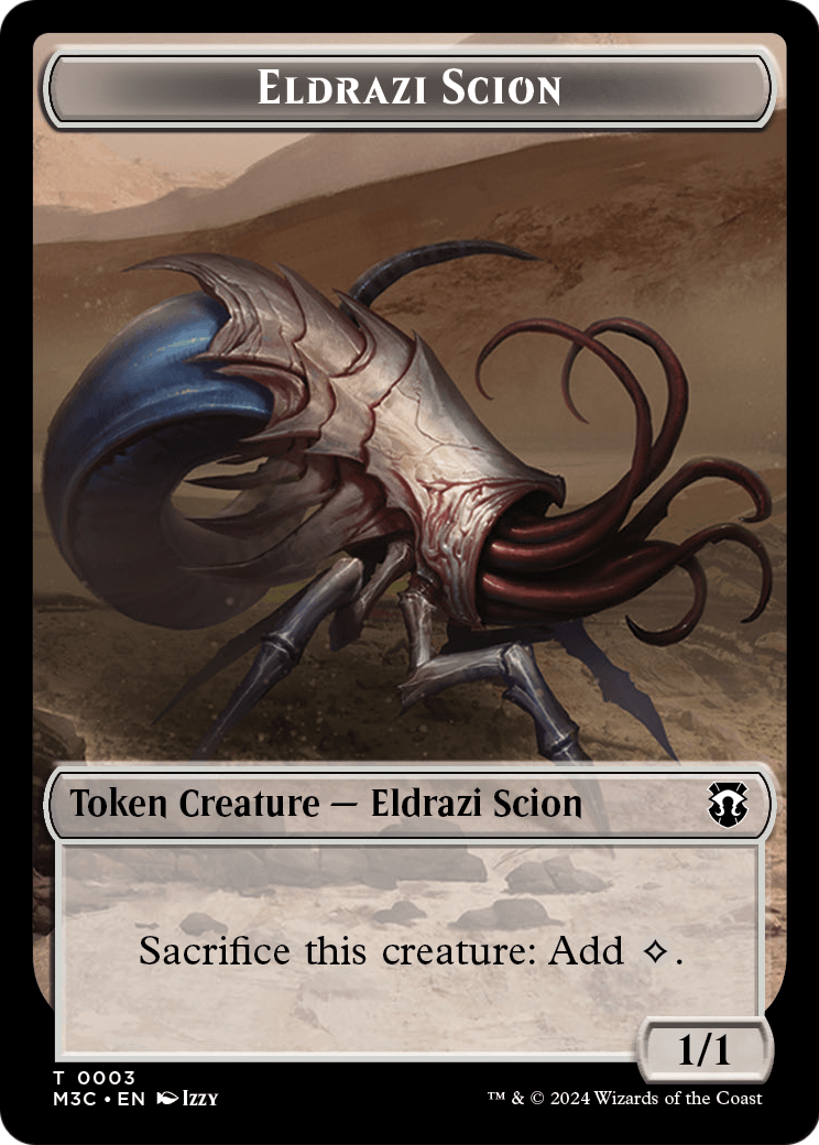 Eldrazi Scion (TM3C-003) - Modern Horizons 3 Commander Tokens