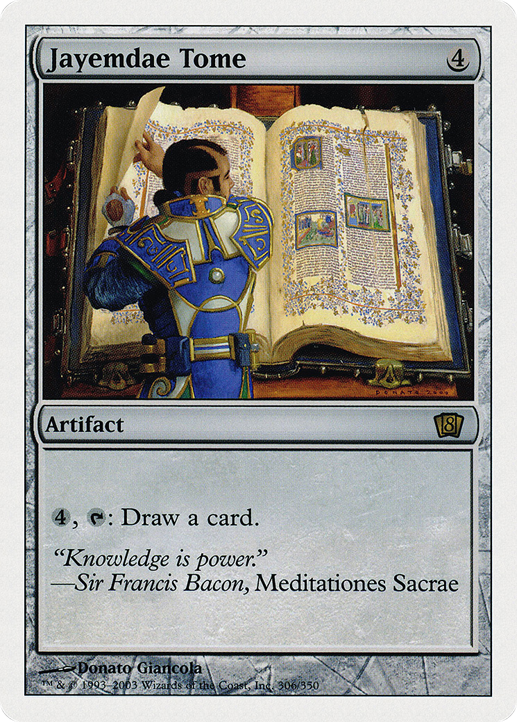 Jayemdae Tome (8ED-306) - 8th Edition Foil