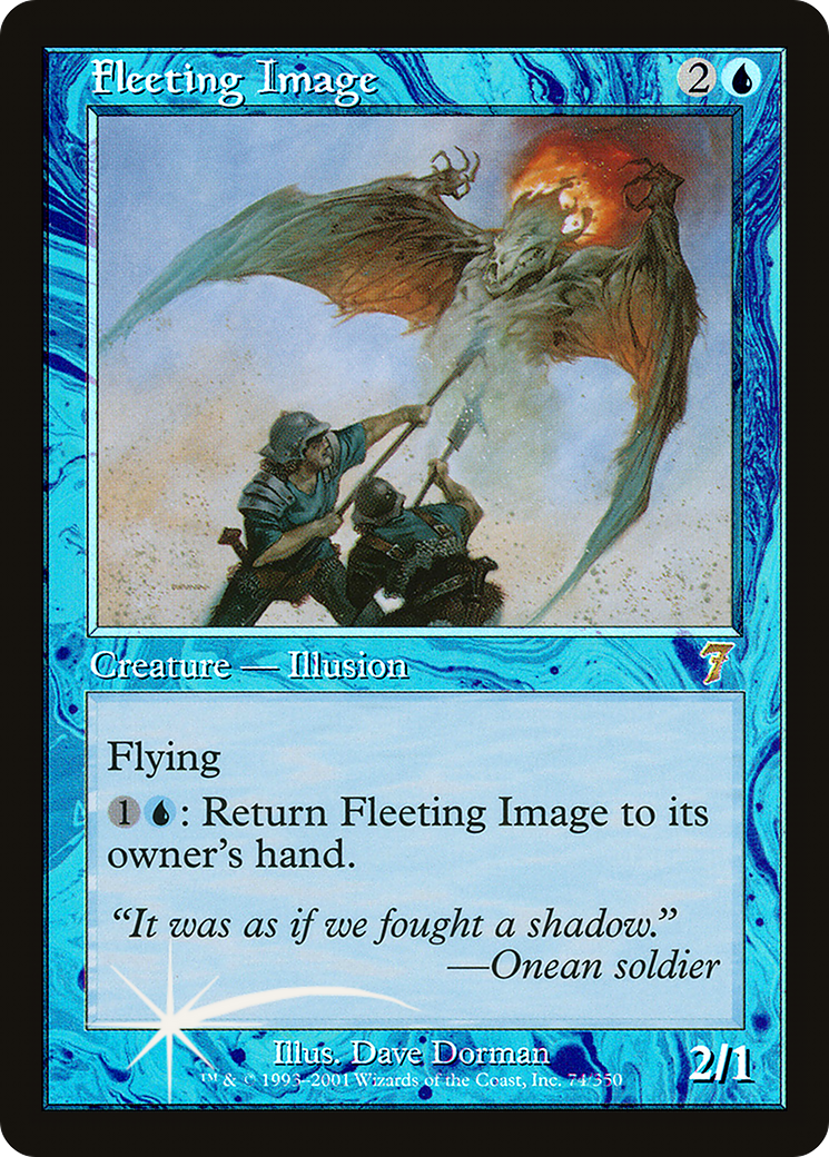 Fleeting Image (7ED-074) - 7th Edition Foil