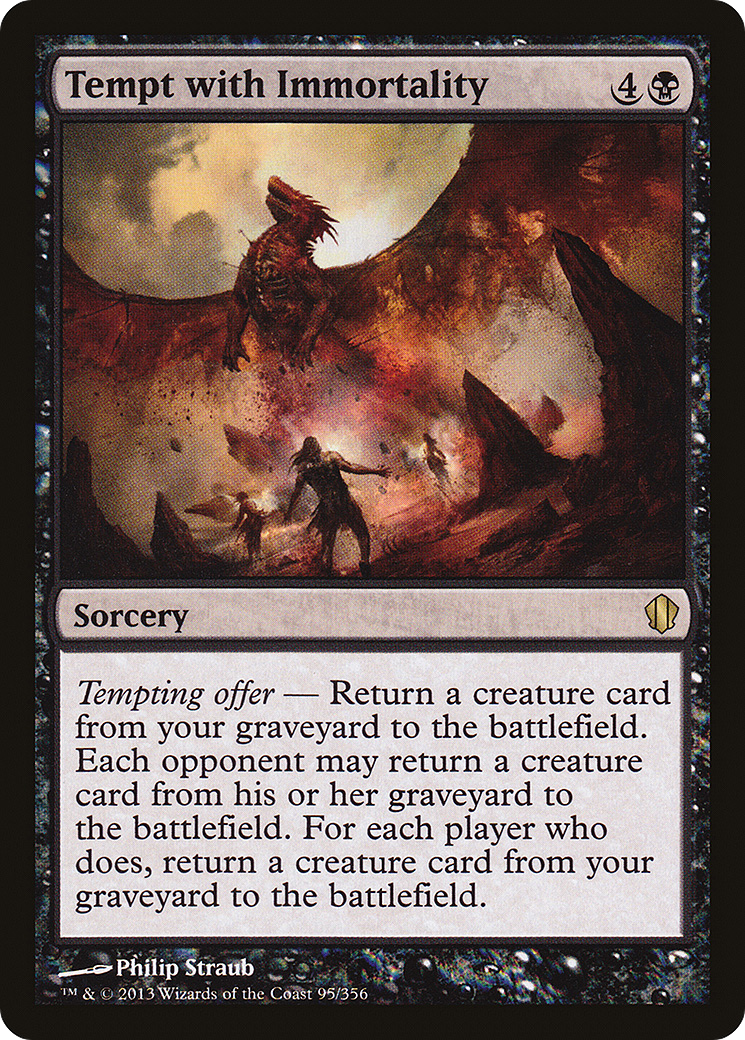 Tempt with Immortality (C13-095) - Commander 2013