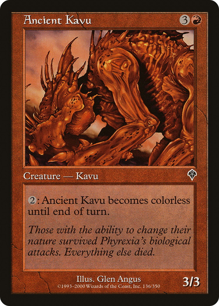 Ancient Kavu (INV-136) - Invasion