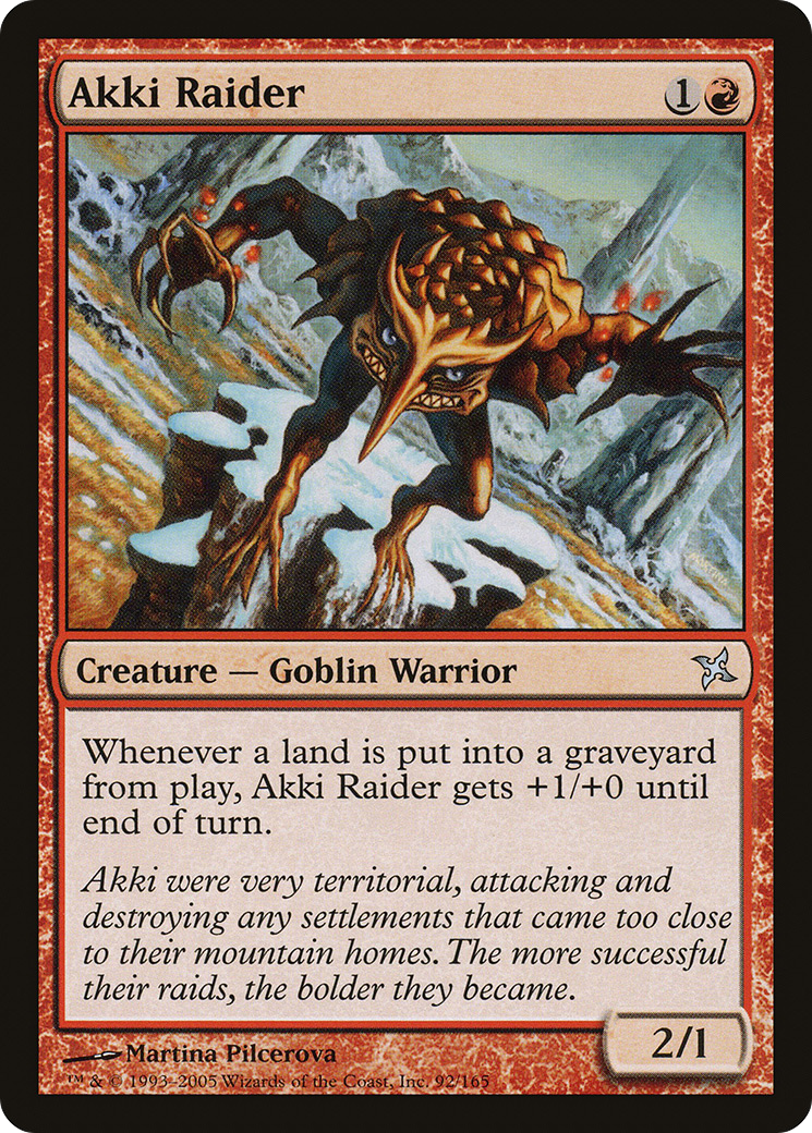 Akki Raider (BOK-092) - Betrayers of Kamigawa