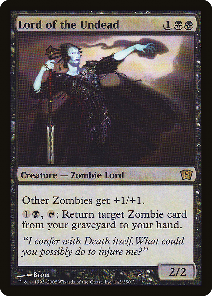 Lord of the Undead (9ED-143) - 9th Edition Foil