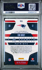 2011 Certified Platinum Blue #90 Tom Brady #025/100 PSA 8 | Eastridge Sports Cards