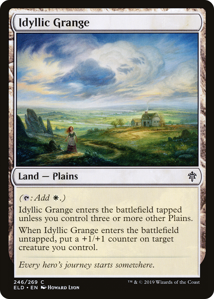 Idyllic Grange (ELD-246) - Throne of Eldraine