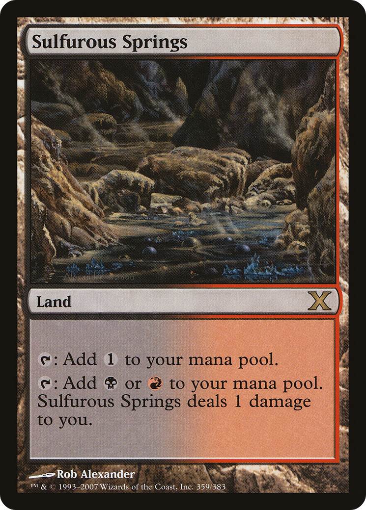 Sulfurous Springs (10E-359) - Tenth Edition