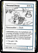 Personal Decoy (CMB1-) - Mystery Booster Playtest Cards 2019