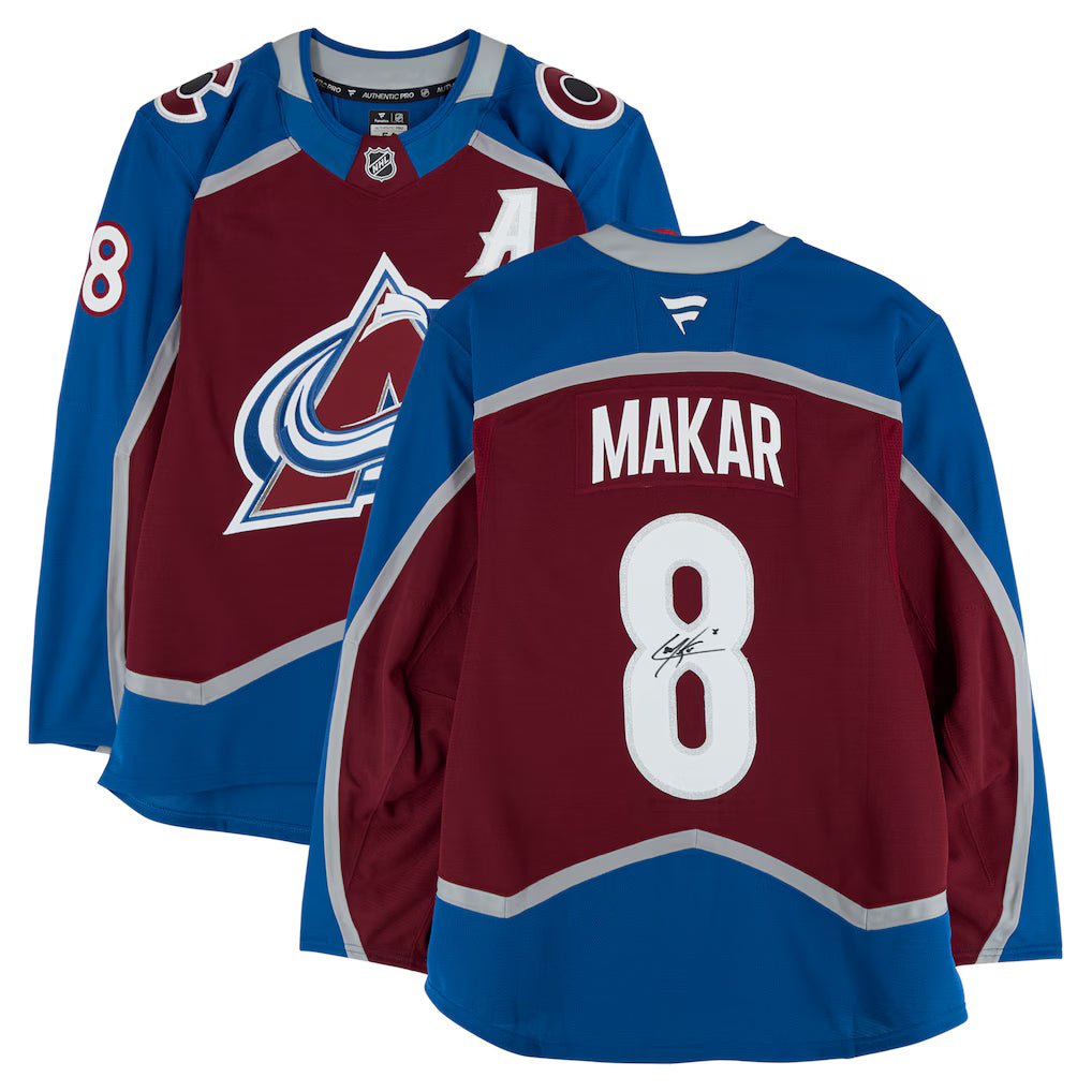 Cale Makar Colorado Avalanche Autographed Burgundy Fanatics Authentic Pro Jersey (Fanatics Authentic)