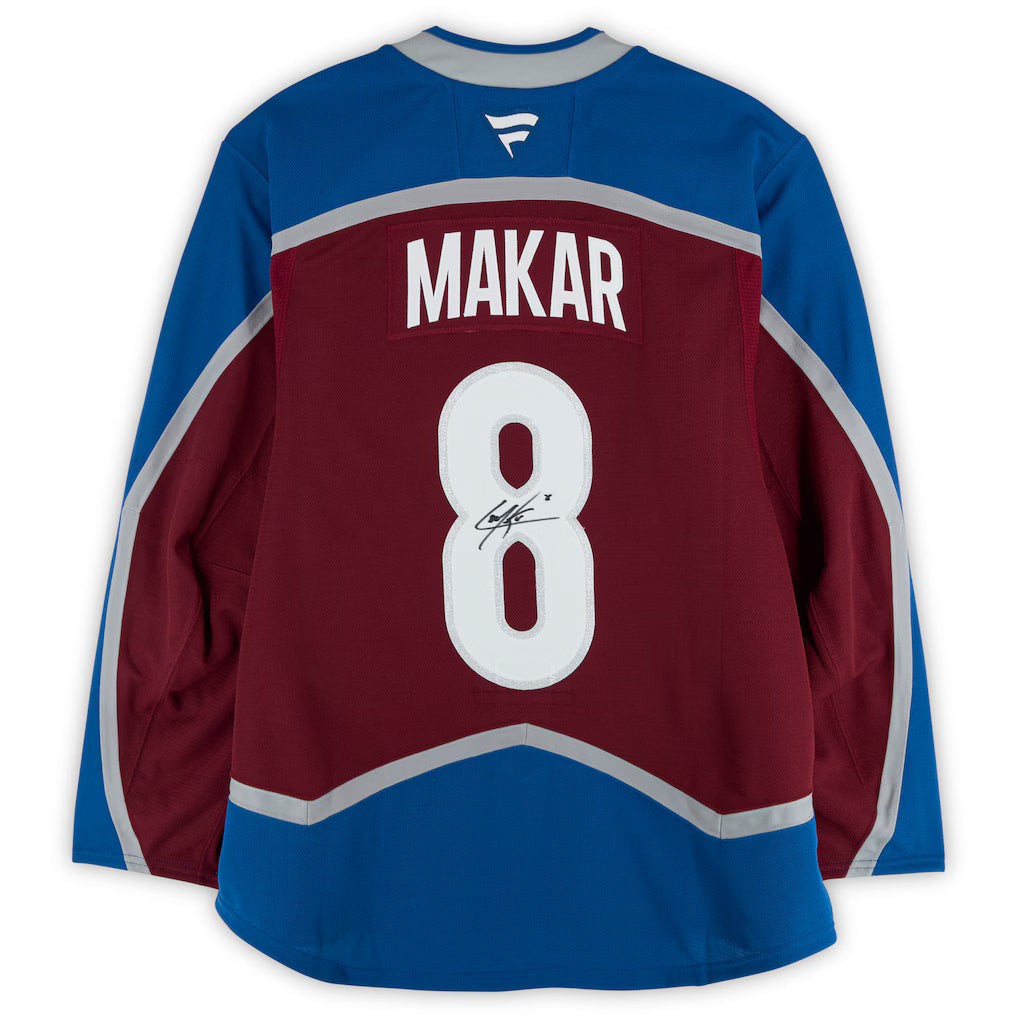 Cale Makar Colorado Avalanche Autographed Burgundy Fanatics Authentic Pro Jersey (Fanatics Authentic)