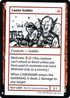 Lazier Goblin (CMB1-) - Mystery Booster Playtest Cards 2019