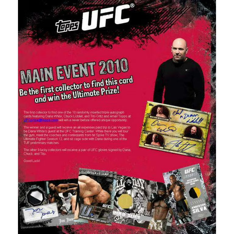 2010 Topps UFC Main Event Hobby Pack