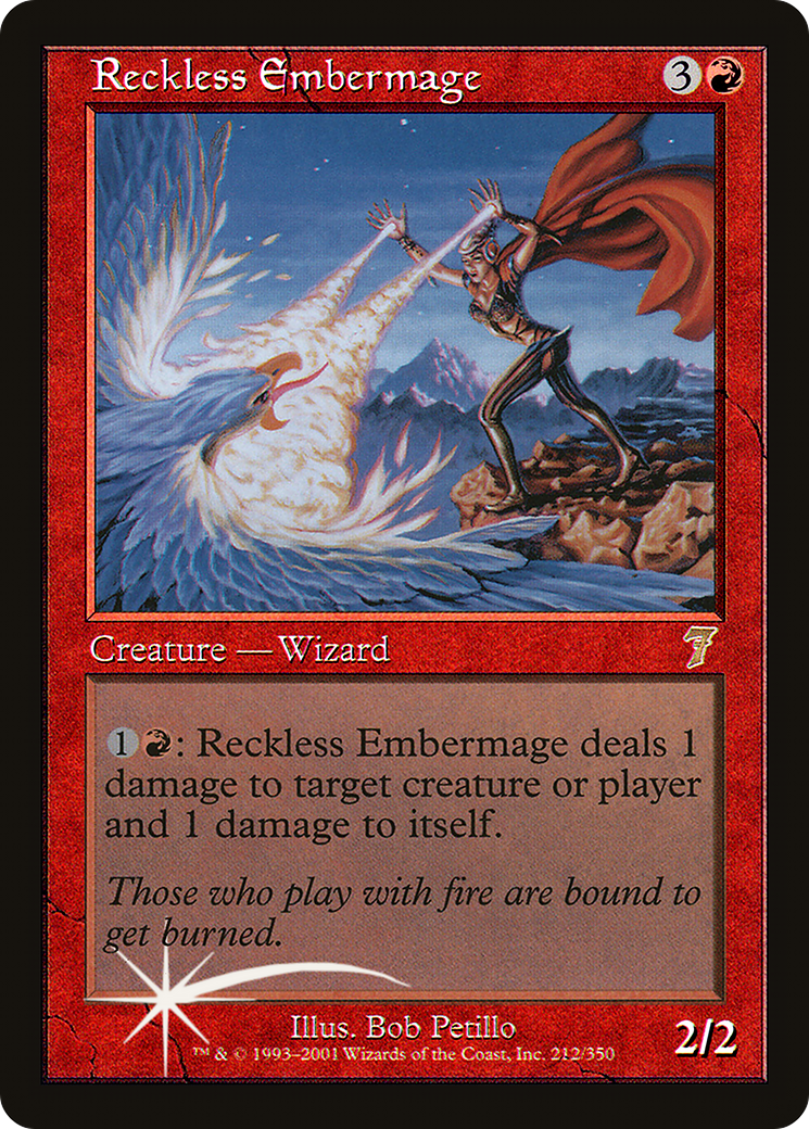 Reckless Embermage (7ED-212) - 7th Edition