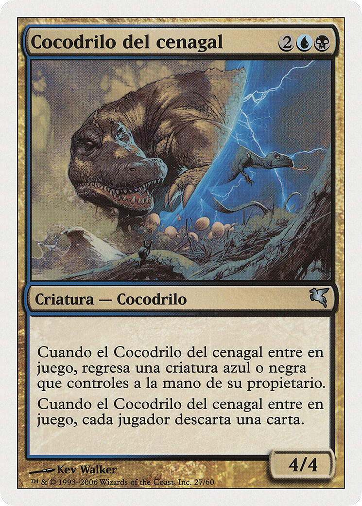 Marsh Crocodile (Italian) - 