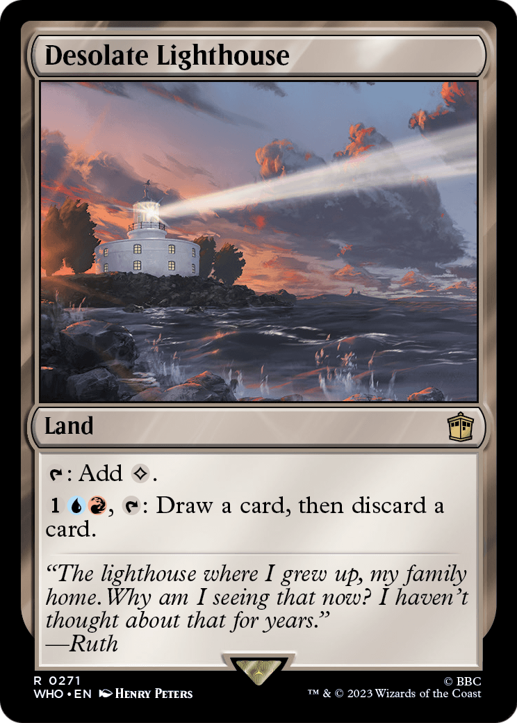 Desolate Lighthouse (WHO-271) - Doctor Who