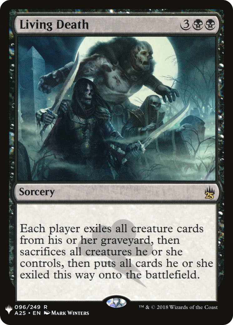 Living Death (PLST-A25-96) - The List