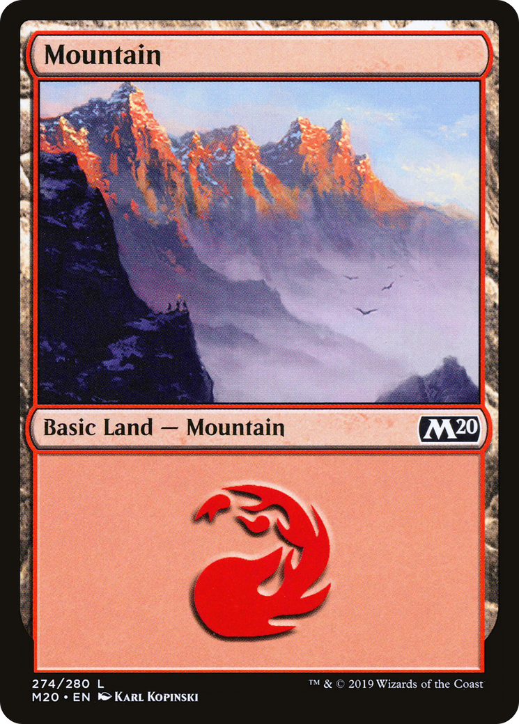 Mountain (274) (M20-274) - Core Set 2020