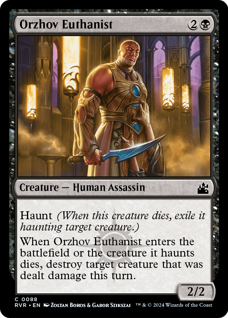 Orzhov Euthanist (RVR-088) - Ravnica Remastered Foil