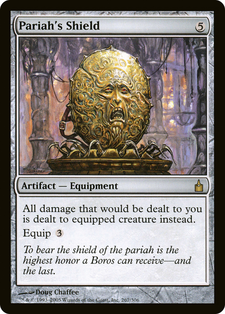 Pariah's Shield (RAV-267) - Ravnica: City of Guilds Foil