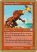 Flametongue Kavu - 2002 Brian Kibler (PLS) (WCD-) - World Championship Decks 2002