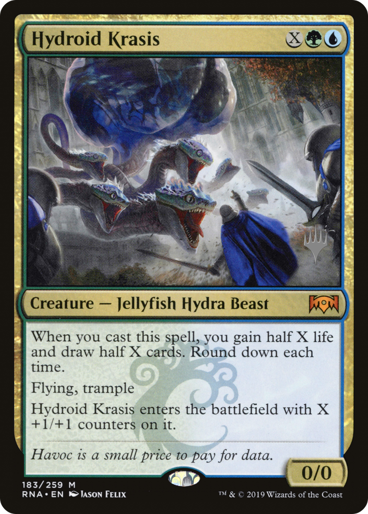 Hydroid Krasis (PPELD-183) - Ravnica Allegiance Promos Foil