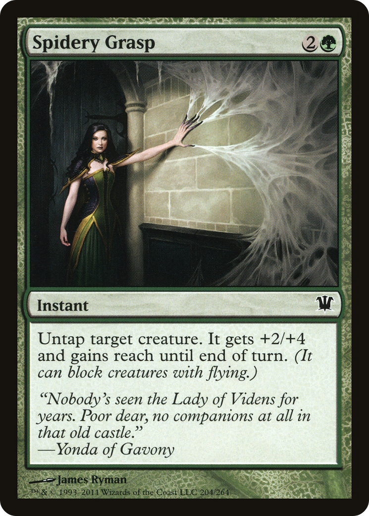 Spidery Grasp (ISD-204) - Innistrad Foil
