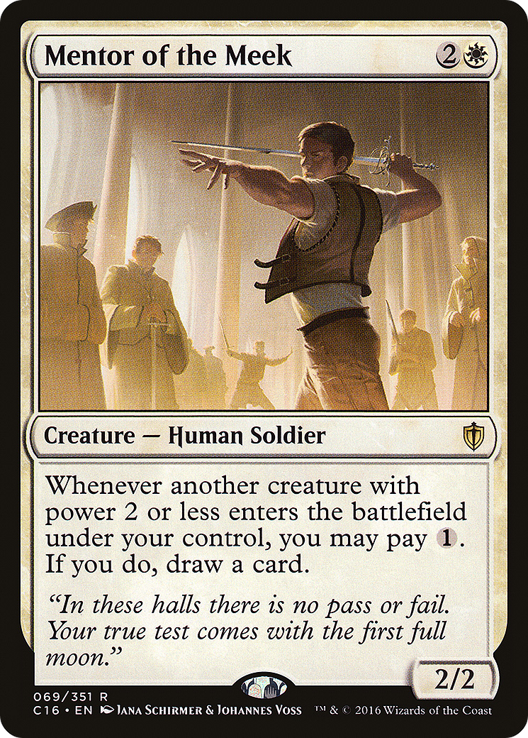 Mentor of the Meek (C16-069) - Commander 2016