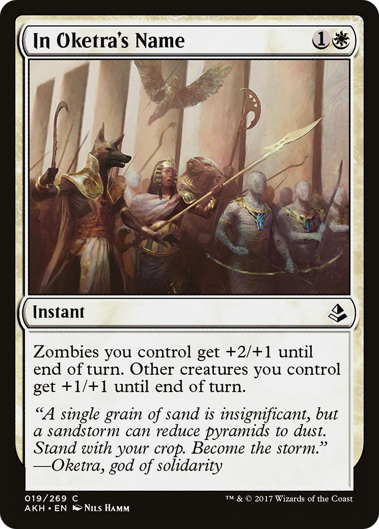 In Oketra's Name (AKH-019) - Amonkhet