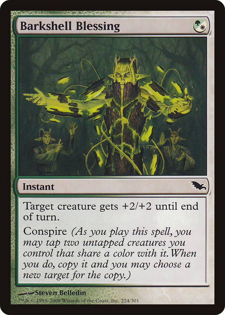 Barkshell Blessing (SHM-224) - Shadowmoor Foil