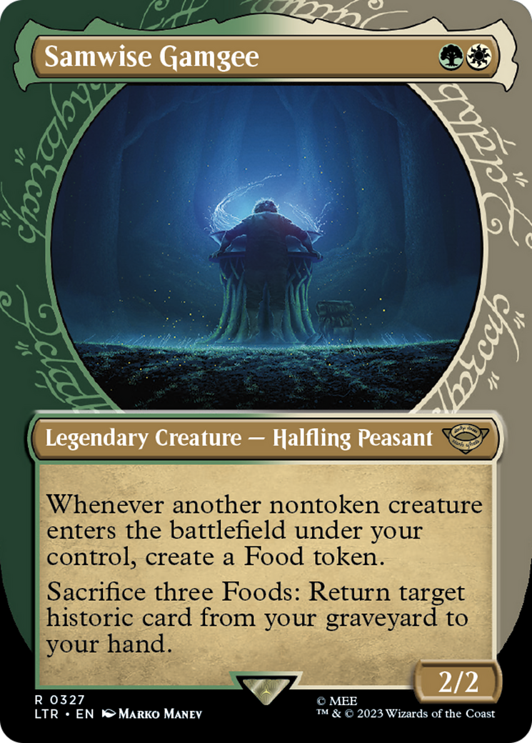 Samwise Gamgee (Showcase) (LTR-327) - The Lord of the Rings: Tales of Middle-earth: (Showcase) (Borderless)