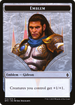 Emblem - Gideon, Ally of Zendikar (BFZ-012) - Battle for Zendikar Tokens