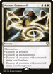 Austere Command (CMR-012) - Commander Legends