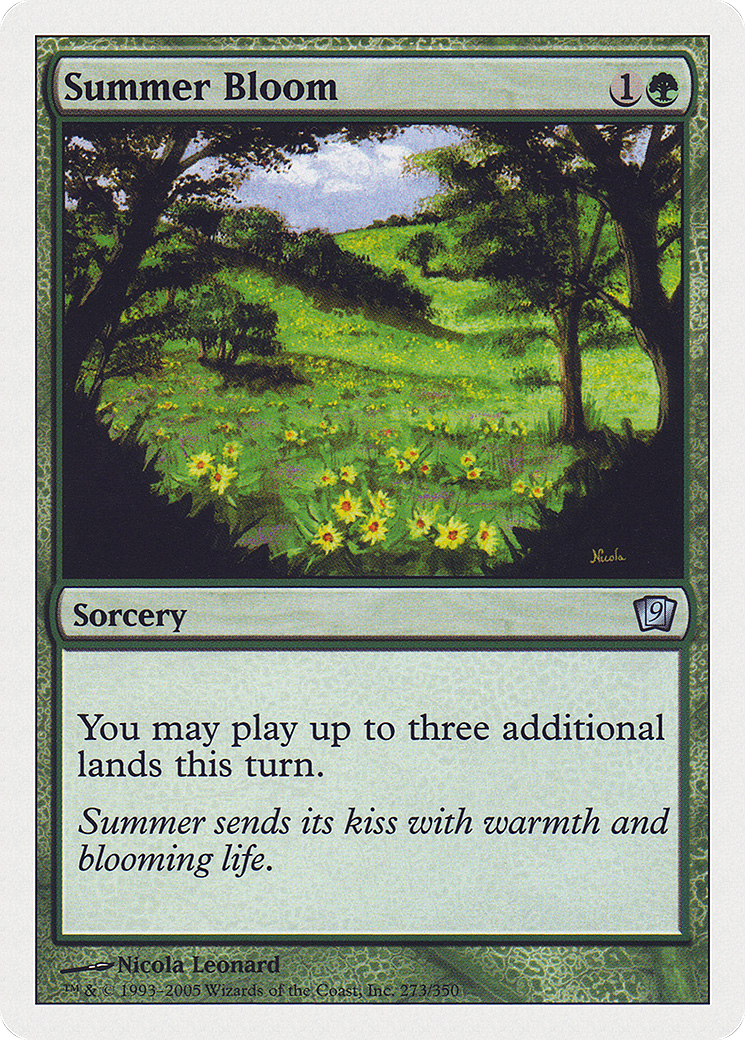 Summer Bloom (9ED-273) - 9th Edition Foil