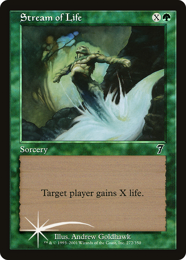 Stream of Life (7ED-272) - 7th Edition Foil