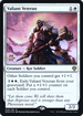 Valiant Veteran (PRE-038) - Dominaria United Promos Foil