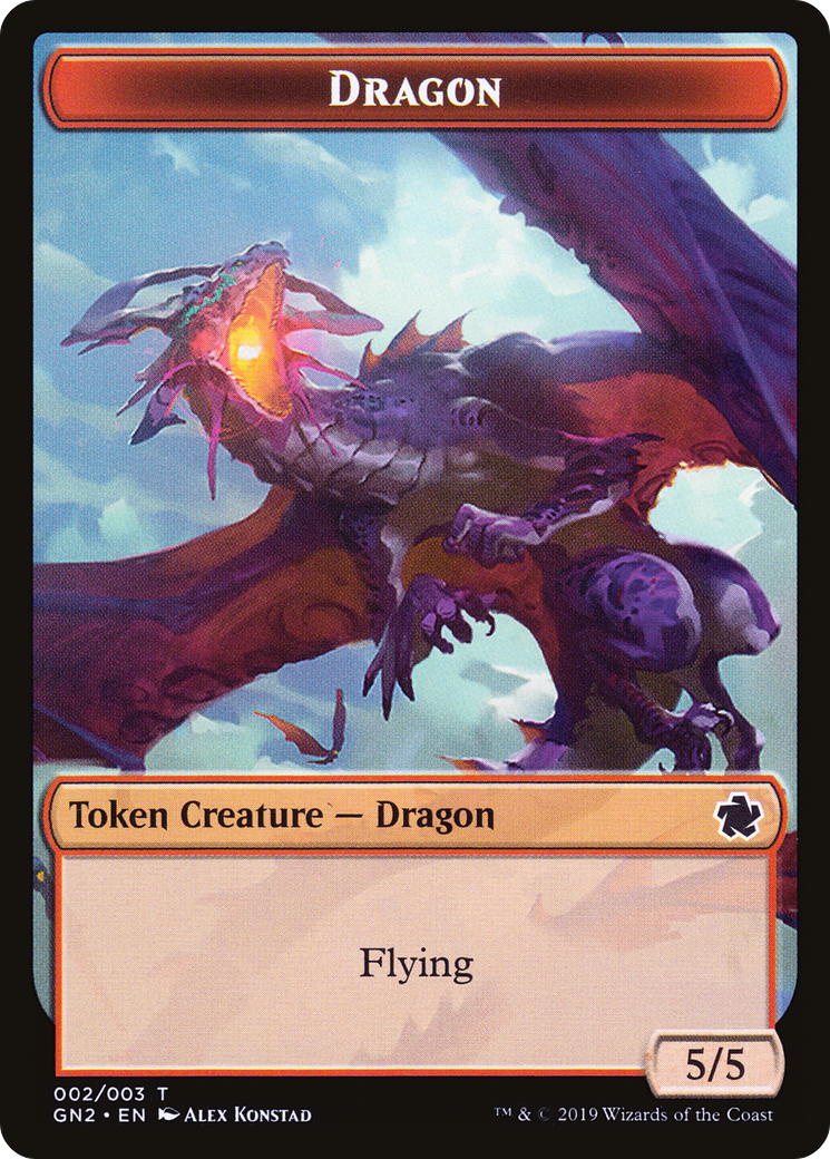 Dragon (TGN2-002) - Game Night 2019 Tokens