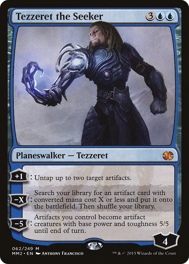 Tezzeret the Seeker (MM2-062) - Modern Masters 2015