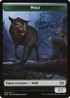 Wolf (T2XM-019) - Double Masters Tokens Foil