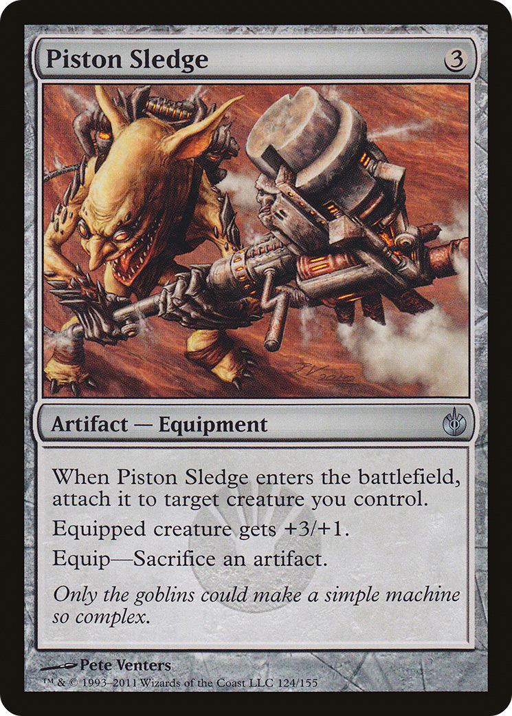 Piston Sledge (MBS-124) - Mirrodin Besieged Foil
