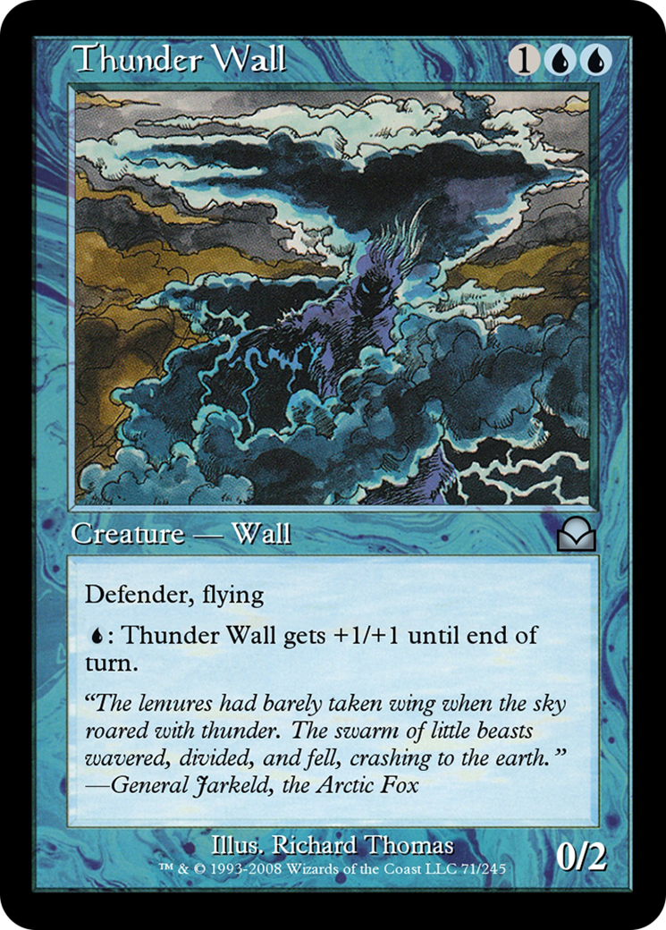 Thunder Wall (ME2-071) - Masters Edition II