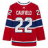 Cole Caufield Montreal Canadiens Autographed Adidas Red Authentic Jersey (Fanatics Authentic)