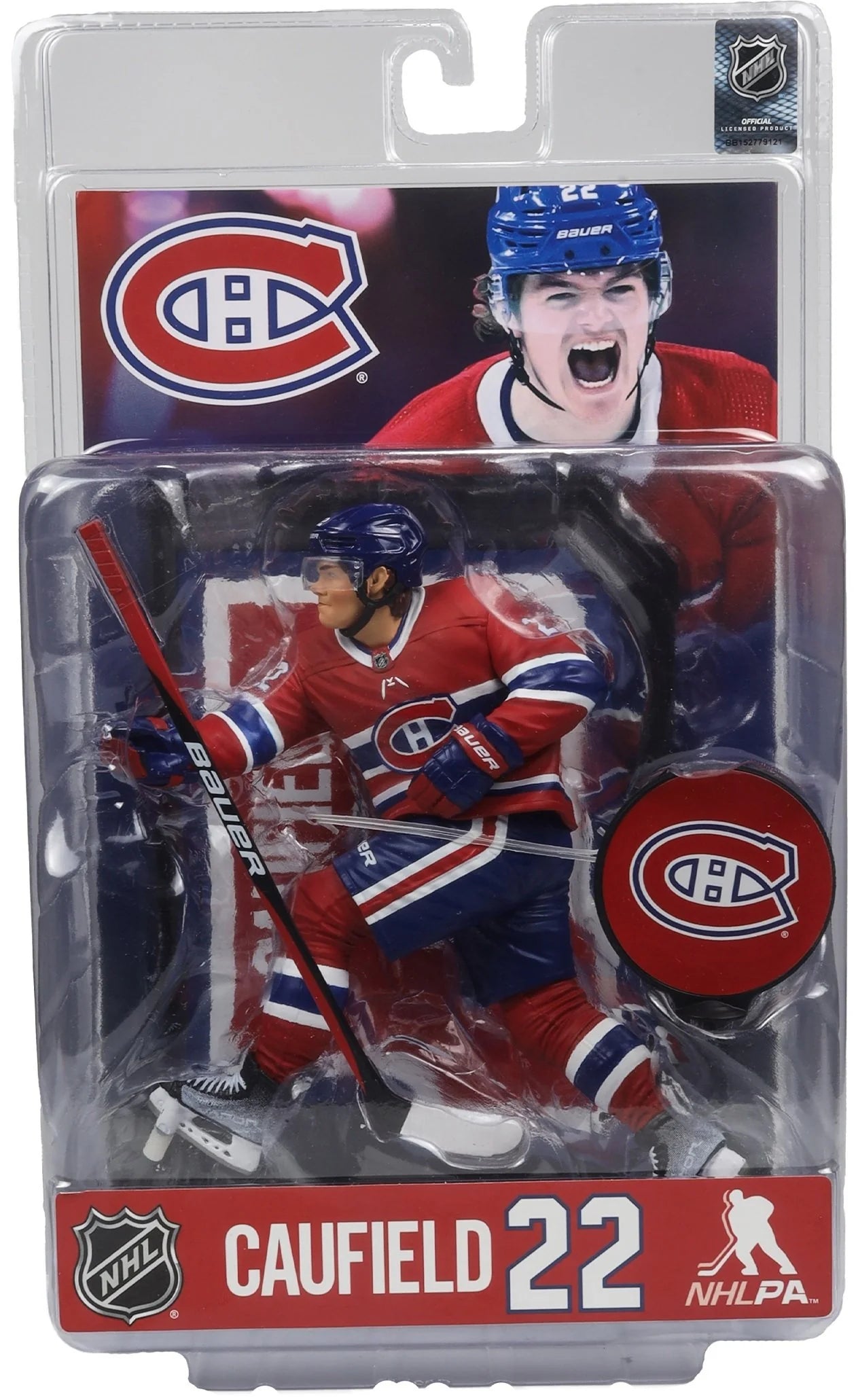 McFarlane's SportsPicks Legacy Series - Cole Caufield (Red) | Eastridge Sports Cards