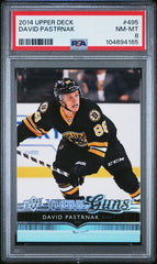 2014-15 Upper Deck #495 David Pastrnak PSA 8 (Rookie) | Eastridge Sports Cards