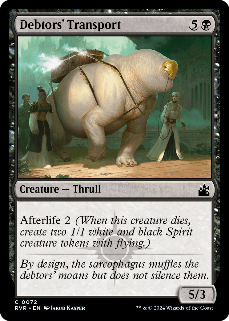 Debtors' Transport (RVR-072) - Ravnica Remastered