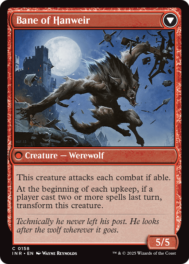 Hanweir Watchkeep (INR-158) - Innistrad Remastered