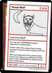 Throat Wolf (CMB1-) - Mystery Booster Playtest Cards 2019