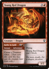Young Red Dragon (CLB-210) - Commander Legends: Battle for Baldur's Gate Foil