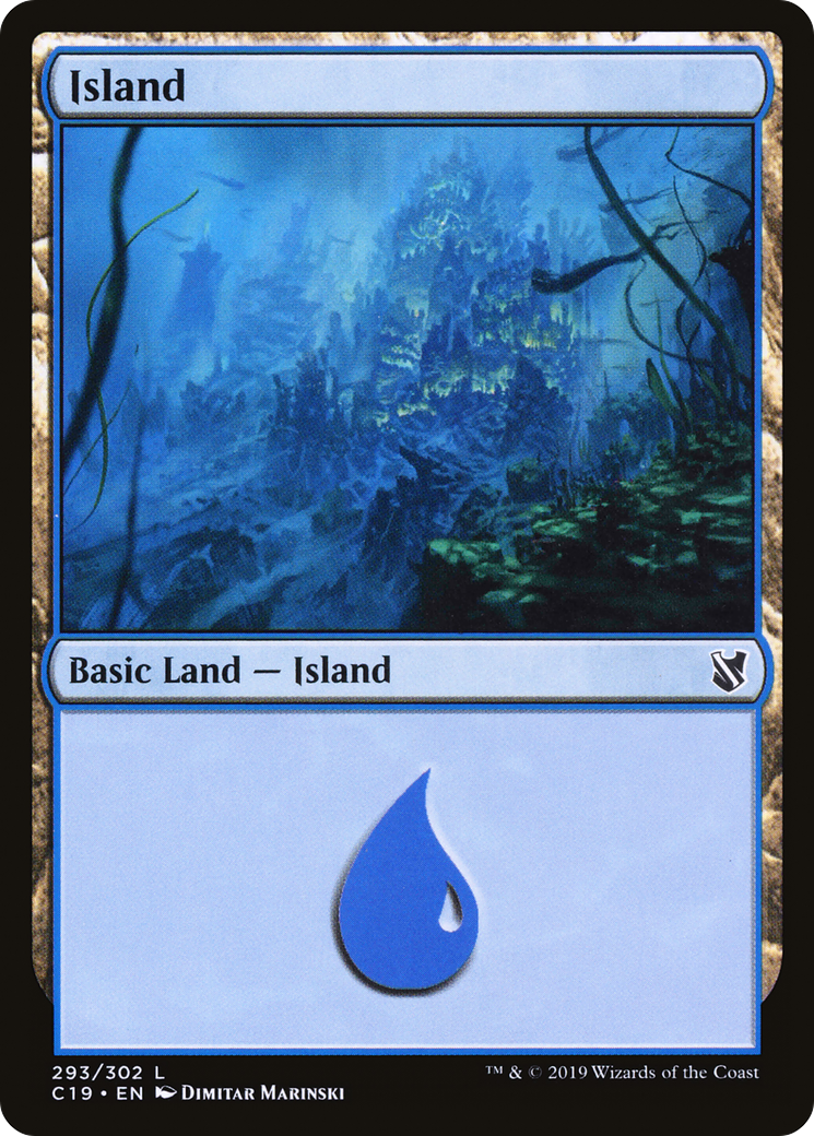 Island (293) (C19-293) - Commander 2019